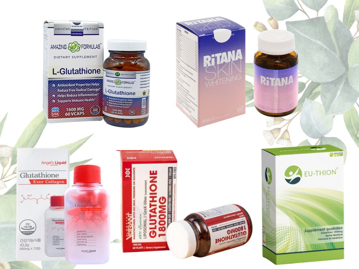 Các sản phẩm có chứa thành phần Glutathione