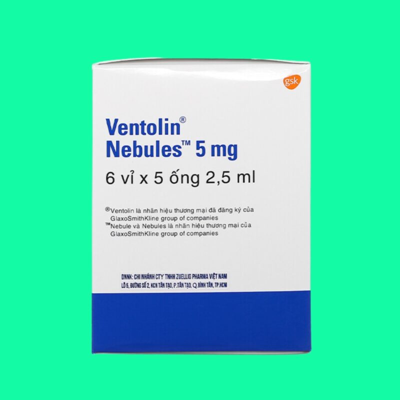 Thuốc Ventolin Nebules 5mg - Giải pháp điều trị cơn hen cấp tính - Dược ...