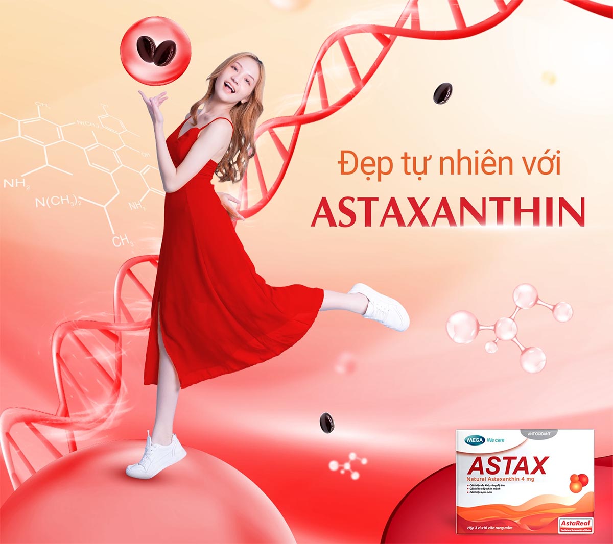 Astax giúp tăng độ ẩm cho da