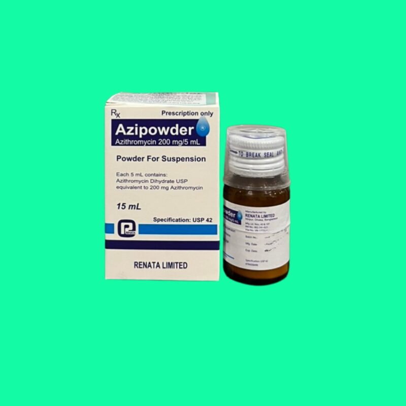 Azipowder là thuốc gì? Giá bao nhiêu và cách pha như thế nào? - Dược sĩ ...