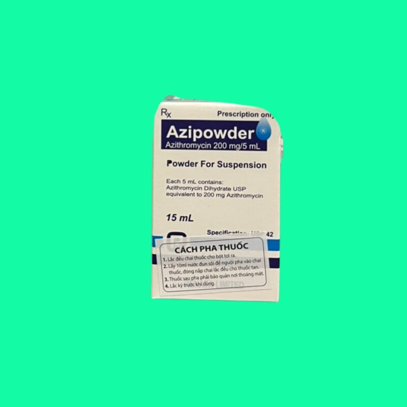 Azipowder là thuốc gì? Giá bao nhiêu và cách pha như thế nào? - Dược sĩ ...