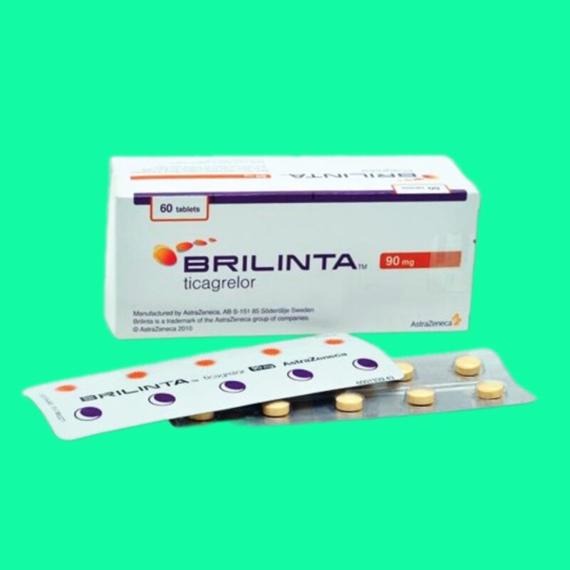 Thuốc Brilinta 90mg: Điều trị và dự phòng huyết khối - Dược sĩ Lưu Văn ...