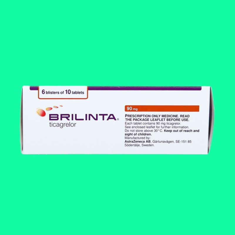 Thuốc Brilinta 90mg: Điều trị và dự phòng huyết khối - Dược sĩ Lưu Văn ...