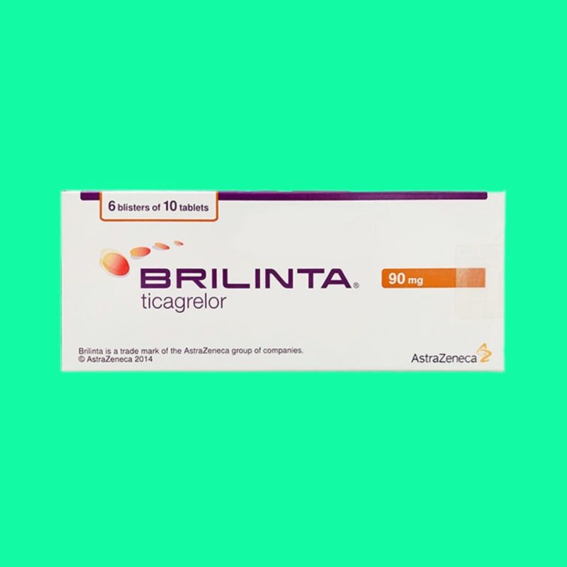Thuốc Brilinta 90mg: Điều trị và dự phòng huyết khối - Dược sĩ Lưu Văn ...
