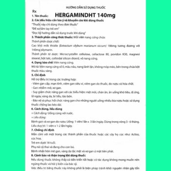 Thuốc Hergamin DHT