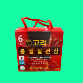 Hồng sâm lát tẩm mật ong Sliced Korea Red Ginseng