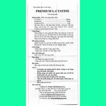 Thuốc Premium L-Cystine