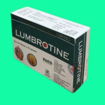 Lumbrotine TW3 vỉ 30 viên