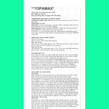 Thuốc Topamax 50mg