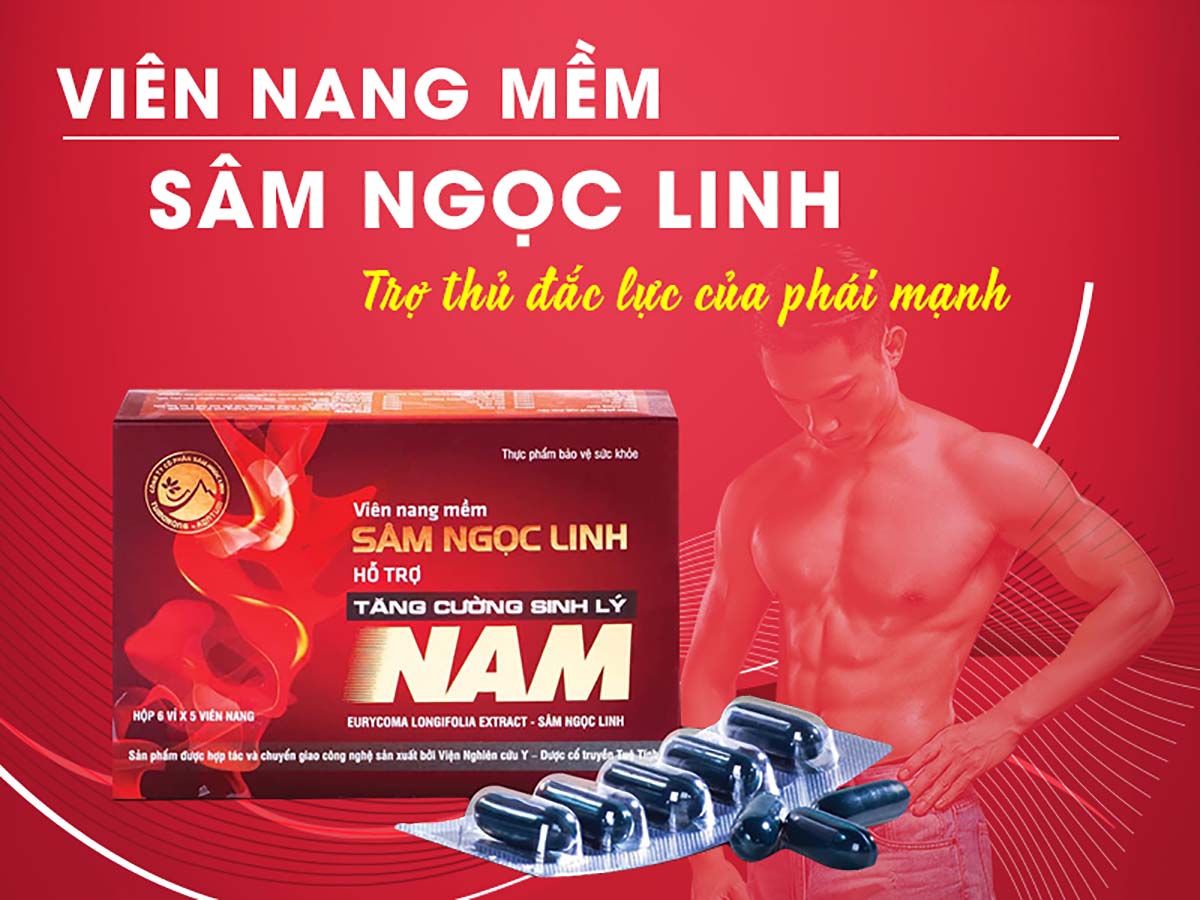 Viên nang mềm Sâm Ngọc Linh