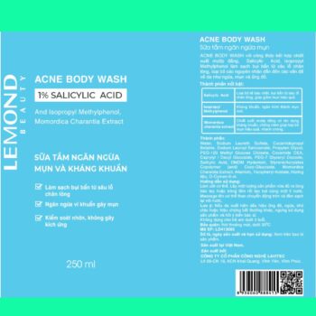 Sữa tắm Lemond Acne Body Wash