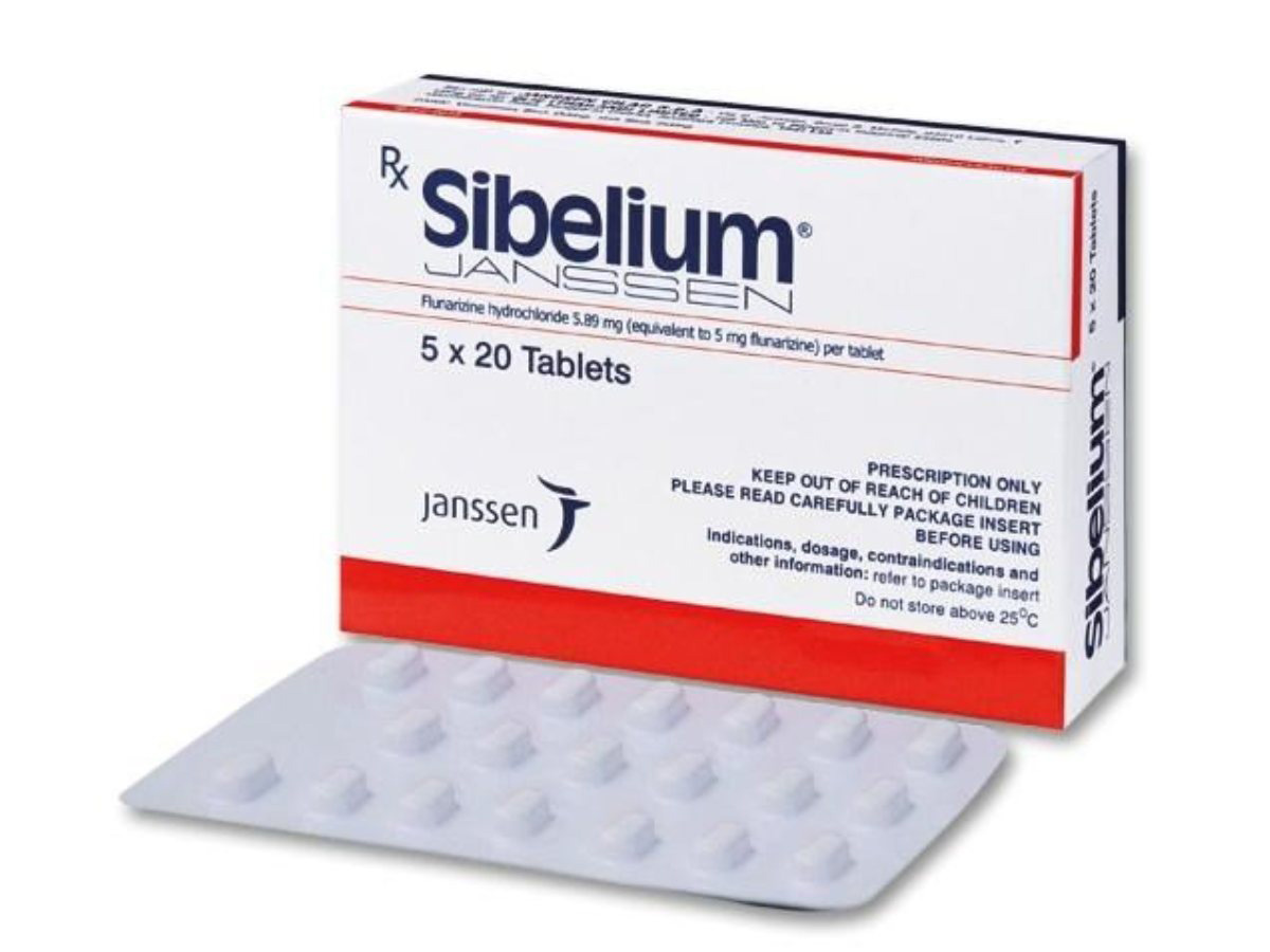 ​Thuốc Sibelium 5mg
