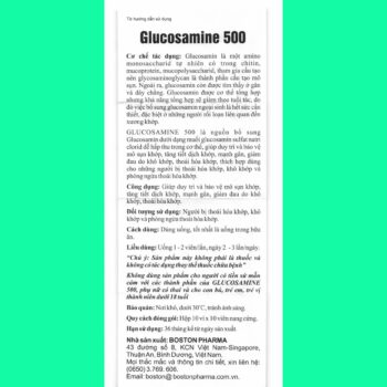 Glucosamine 500mg Boston