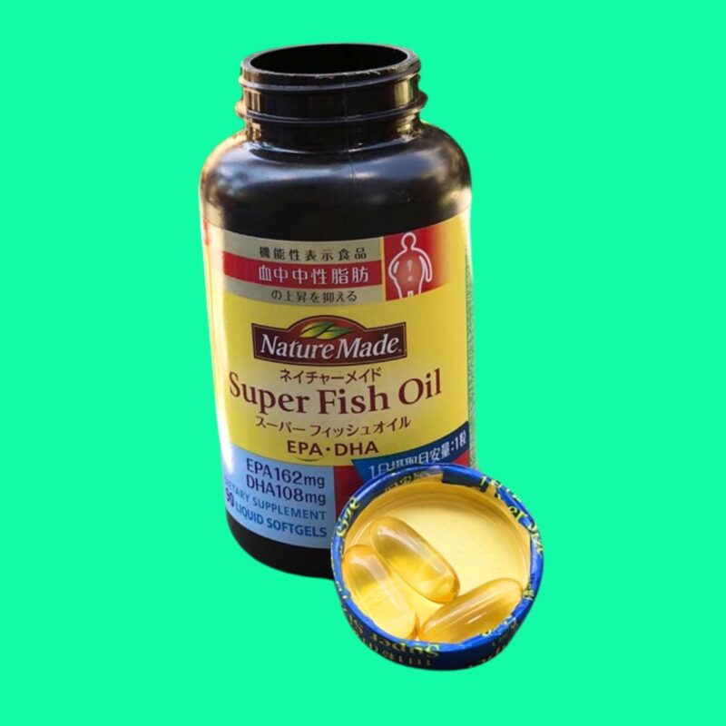 Nature Made Super Fish Oil bổ mắt, bổ tim mạch Dược sĩ Lưu Văn Hoàng
