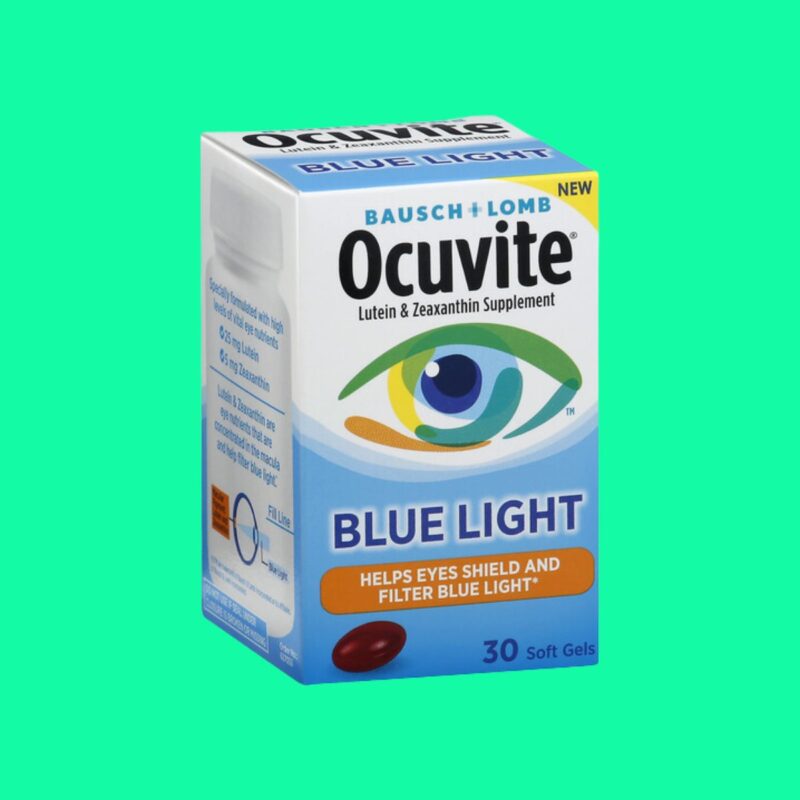 Ocuvite Blue Light bảo vệ mắt khỏi ánh sáng xanh Dược sĩ Lưu Văn Hoàng
