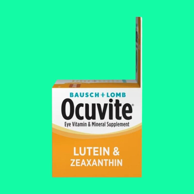 Ocuvite Lutein and Zeaxanthin giảm nguy cơ thoái hóa điểm vàngDược sĩ