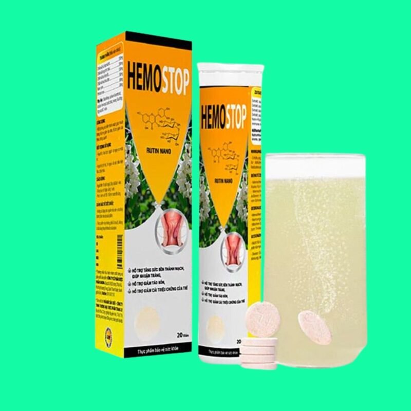 Thuốc Hemostop hỗ trợ giảm táo bón - Dược sĩ Lưu Văn Hoàng