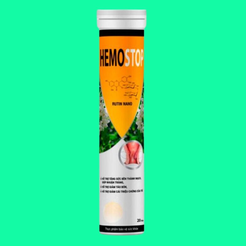 Thuốc Hemostop hỗ trợ giảm táo bón - Dược sĩ Lưu Văn Hoàng