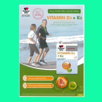 Vitamin D3 + K2 Doppelherz