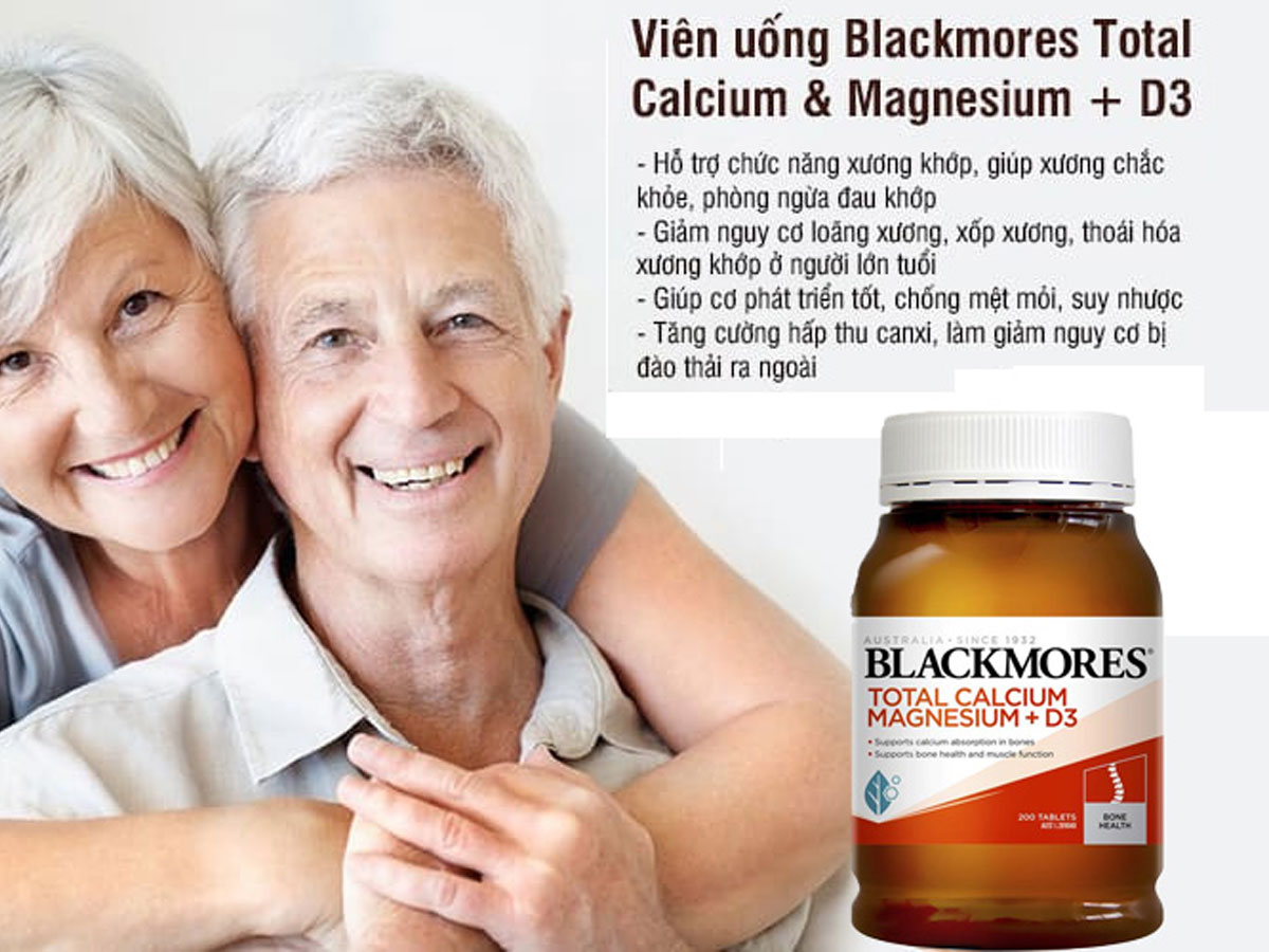 Blackmores Total Calcium Magnesium + Vitamin D3
