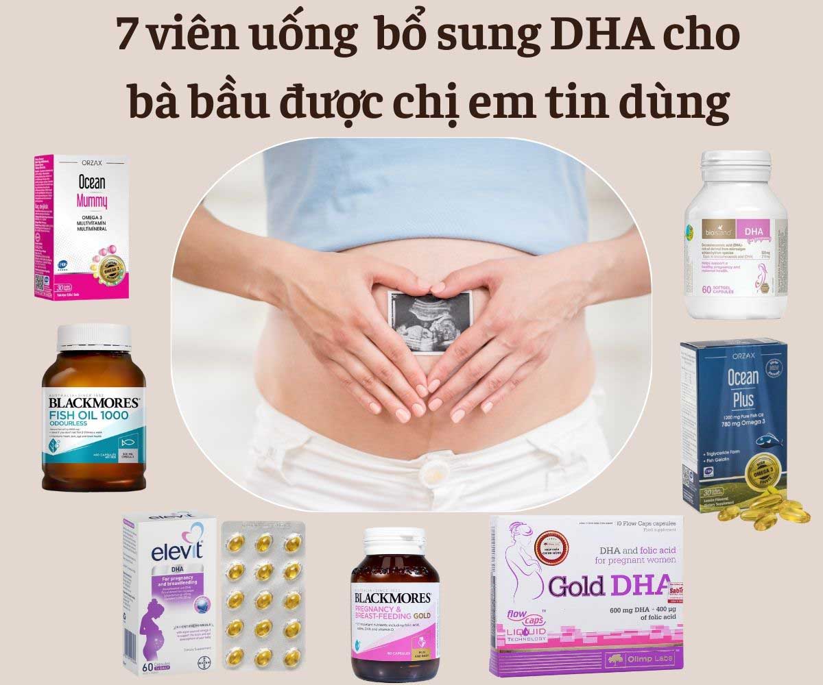 DHA cho bà bầu là gì? Tìm hiểu lợi ích và nguồn cung cấp tốt nhất