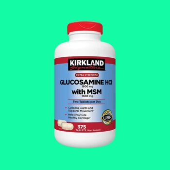 Kirkland Glucosamine HCl 1500mg with MSM 1500mg