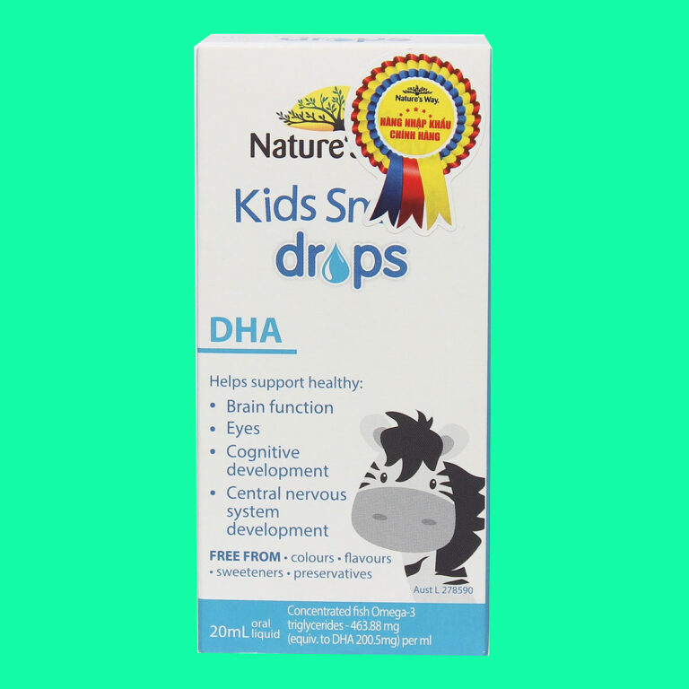 Nature's Way Kids Smart Drops DHA: Bổ sung DHA cho trẻ nhỏ - Dược sĩ ...