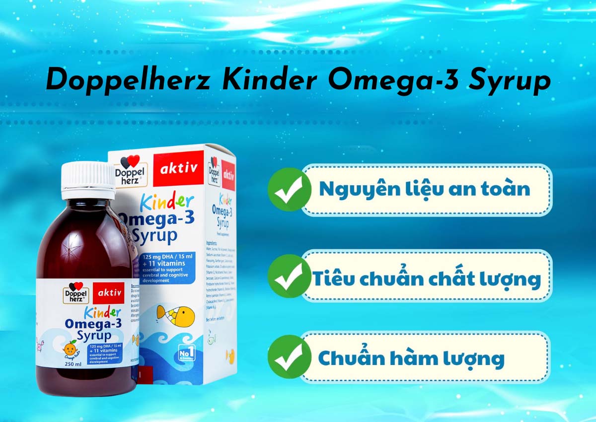 Doppelherz Kinder Omega-3 Syrup