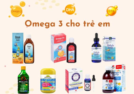 Omega 3 cho trẻ em