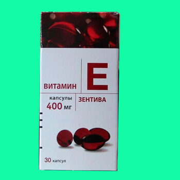 Vitamin E đỏ Zentiva 400mg
