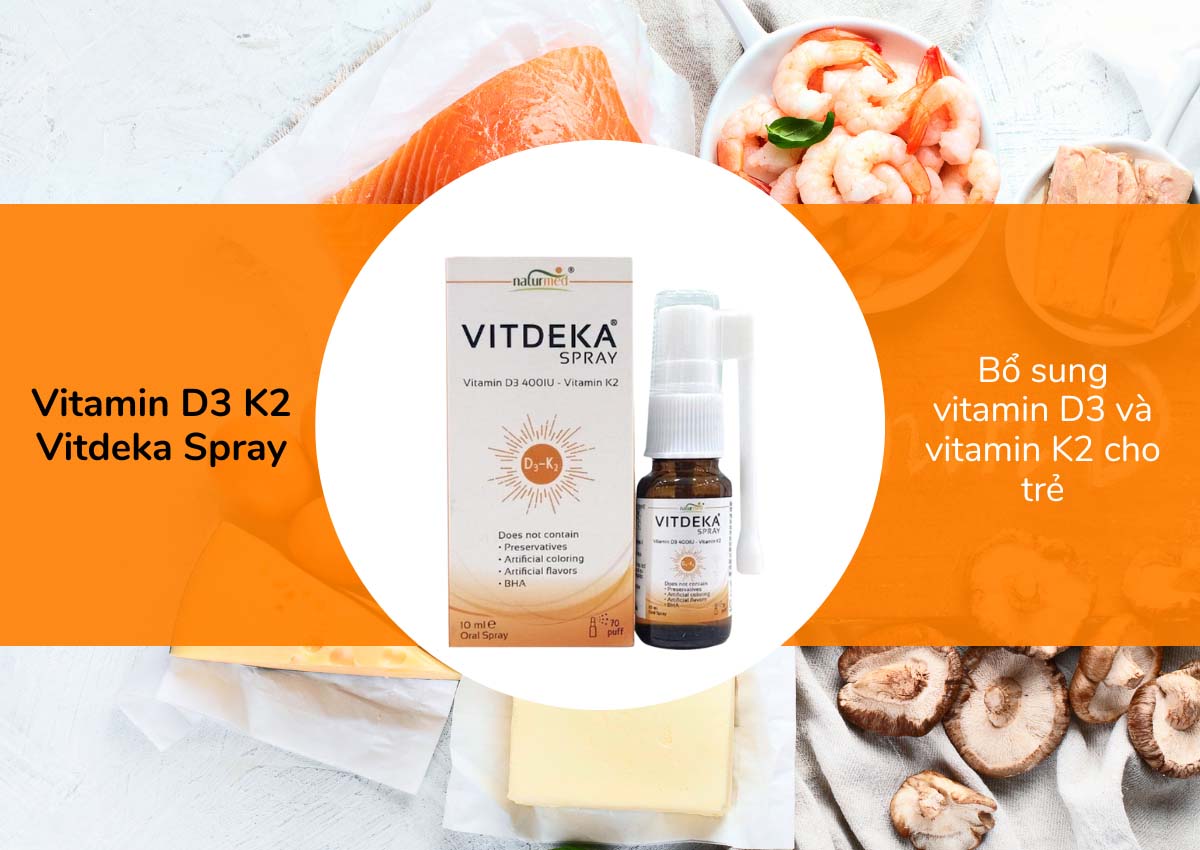 Vitamin D3 K2 Vitdeka Spray