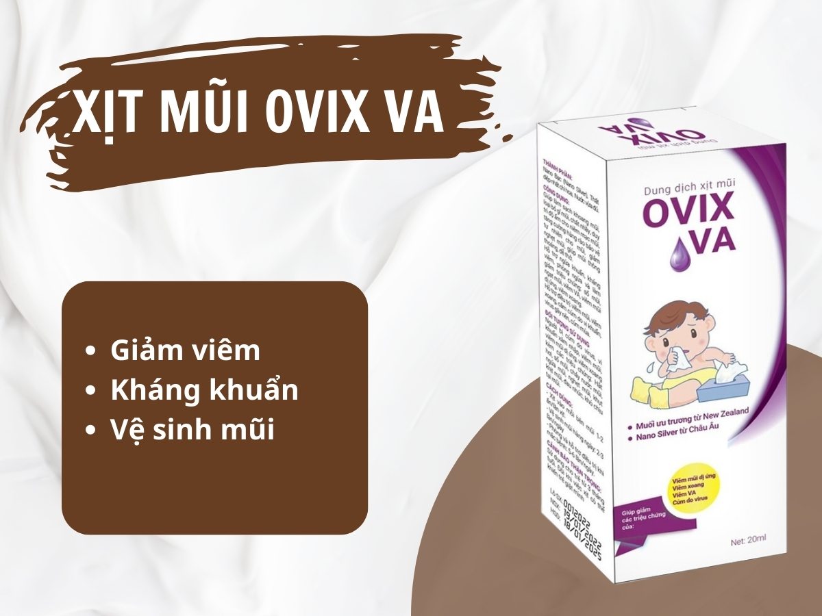 Xịt mũi Ovix VA 