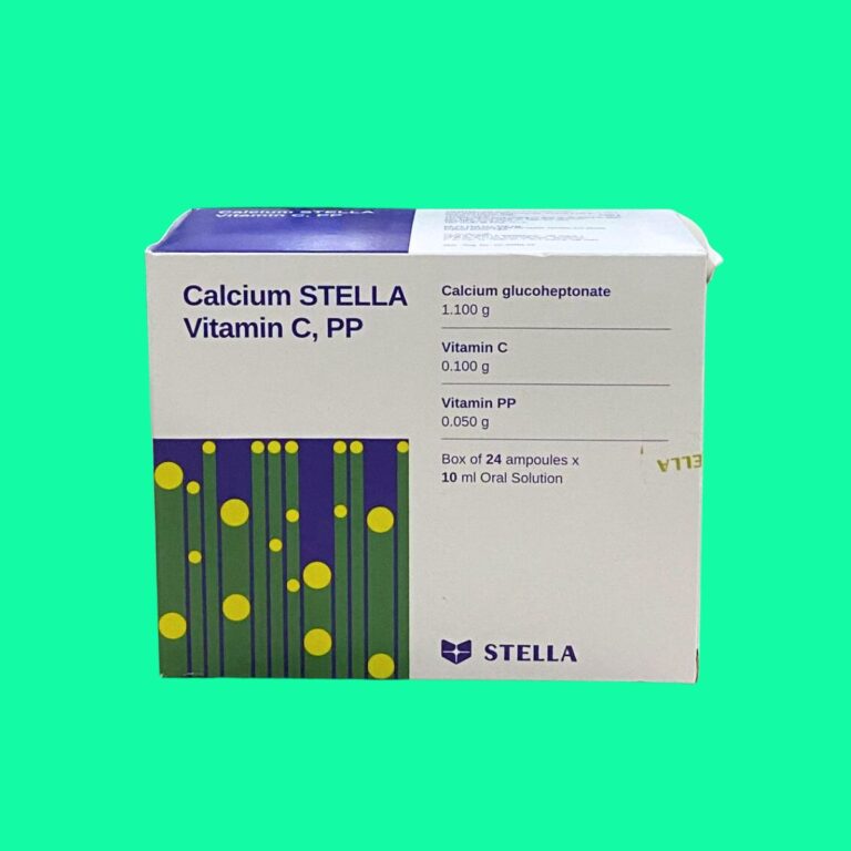 Thuốc Calicum STELLA Vitamin C, PP phòng ngừa loãng xương - Dược sĩ Lưu ...