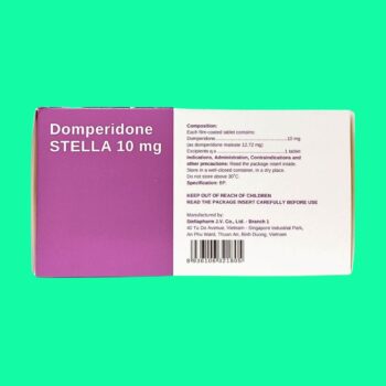 Thuốc Domperidone STELLA 10mg