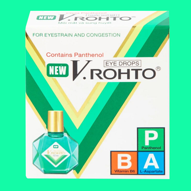 Thuốc New V.Rohto giúp bảo vệ và nuôi dưỡng mắt tốt hơn - Dược sĩ Lưu ...