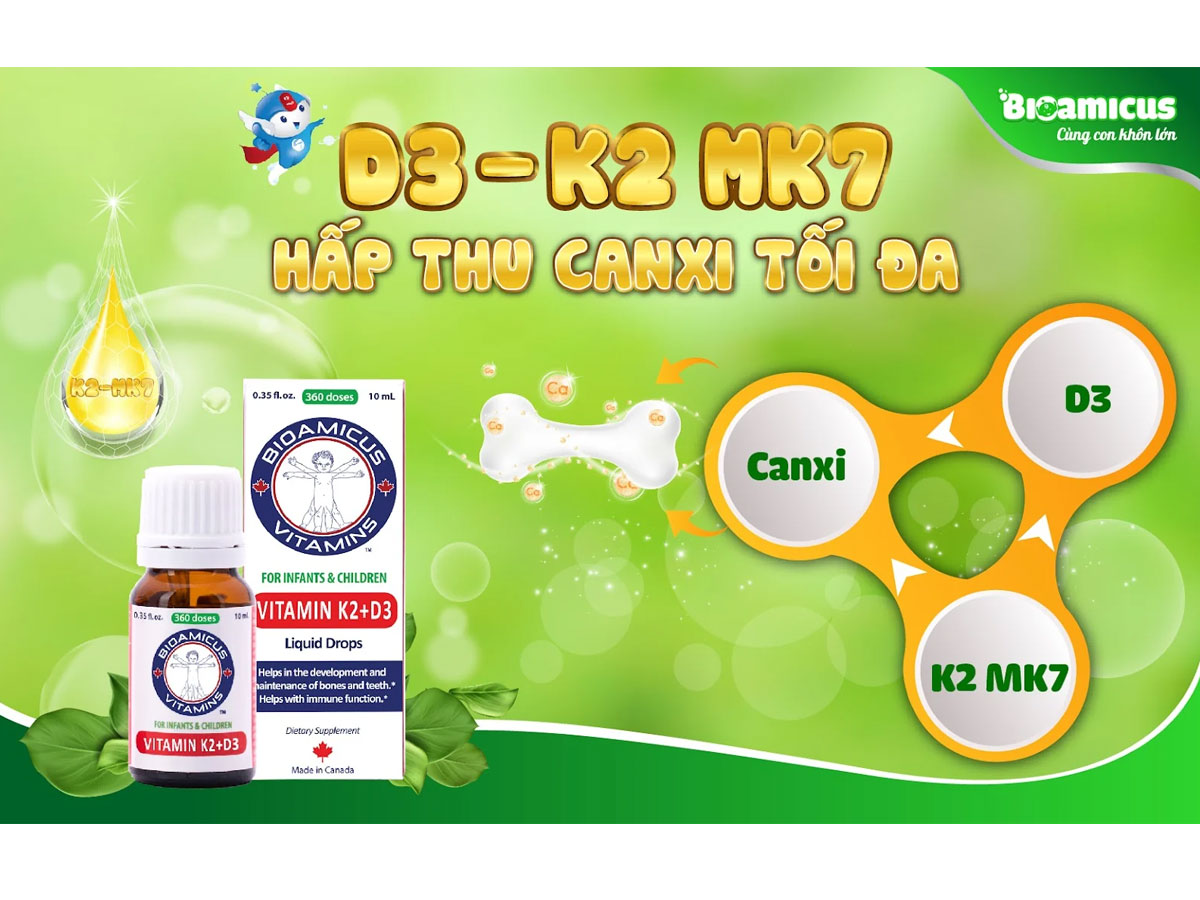 BioAmicus Vitamin D3K2