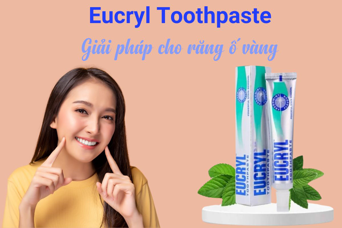 Kem tẩy trắng răng Eucryl Toothpaste