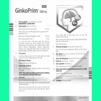 GinkoPrim Max 120mg