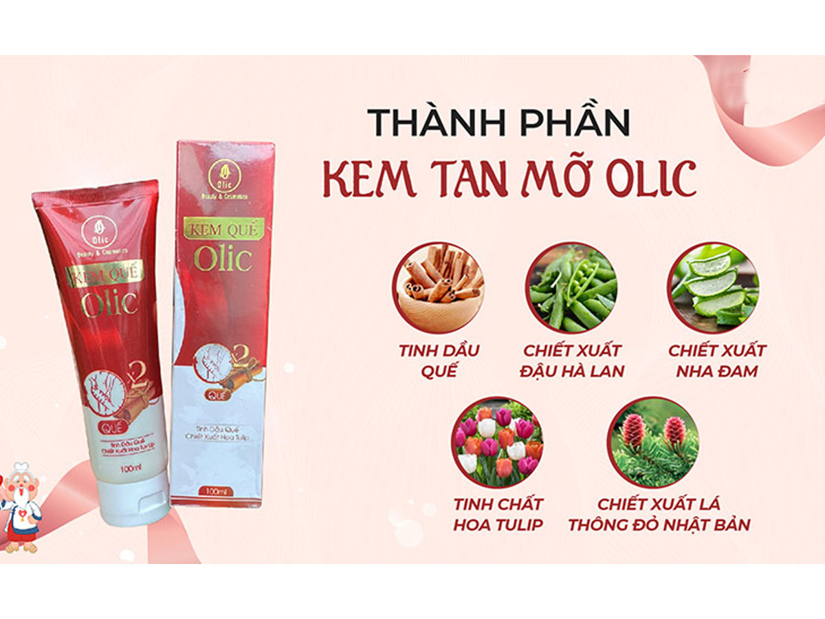 Kem quế Olic