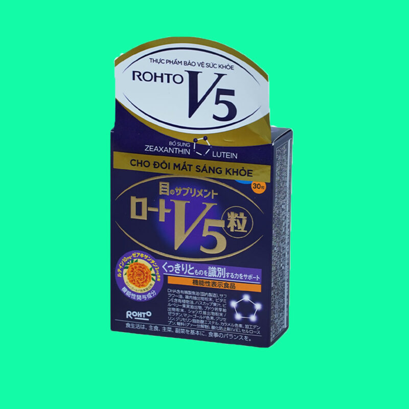 Rohto V5: Hỗ trợ bảo vệ mắt, duy trì thị lực - Dược sĩ Lưu Văn Hoàng