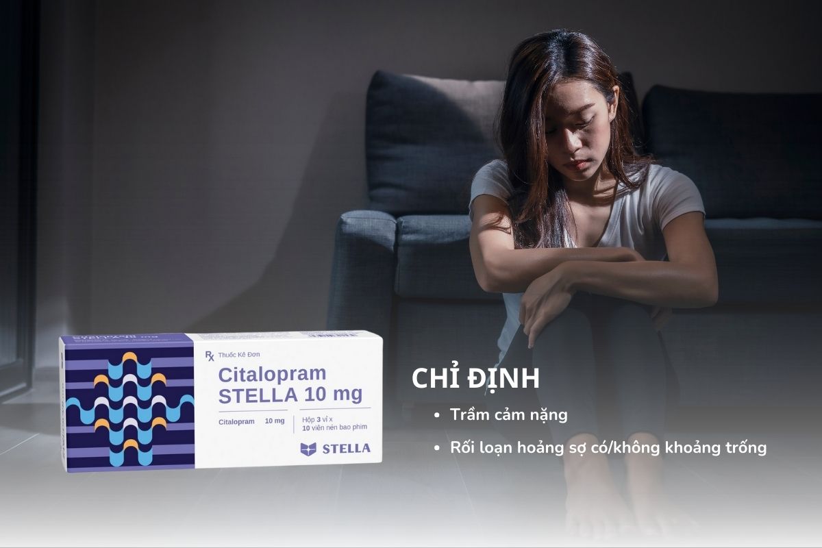 Thuốc Citalopram Stella 10