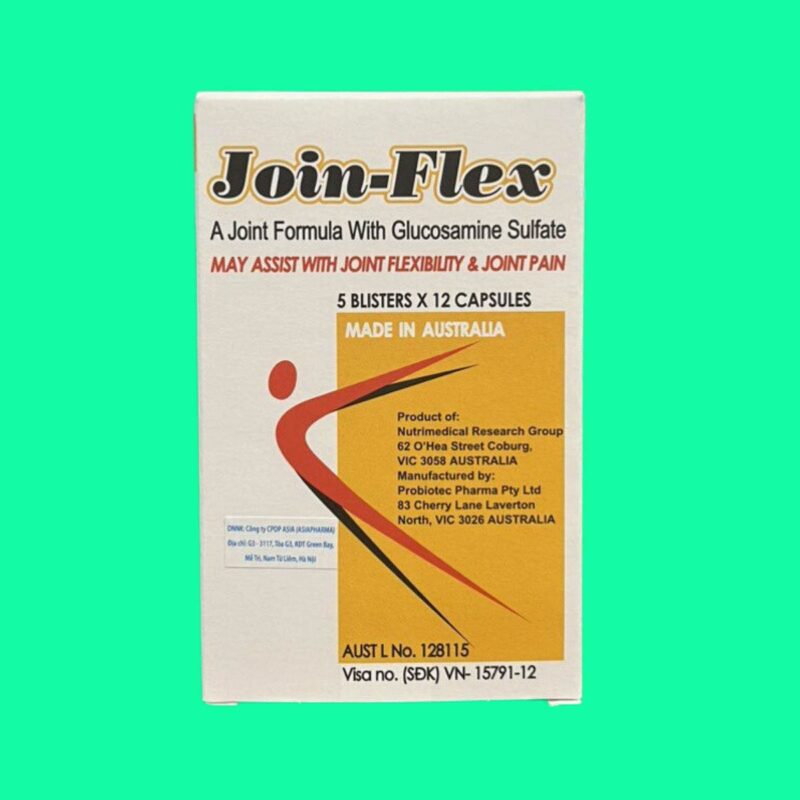 Join Flex Program Thuốc Join-Flex: Hỗ trợ tăng cường sức khỏe xương khớp - Dược sĩ Lưu ...