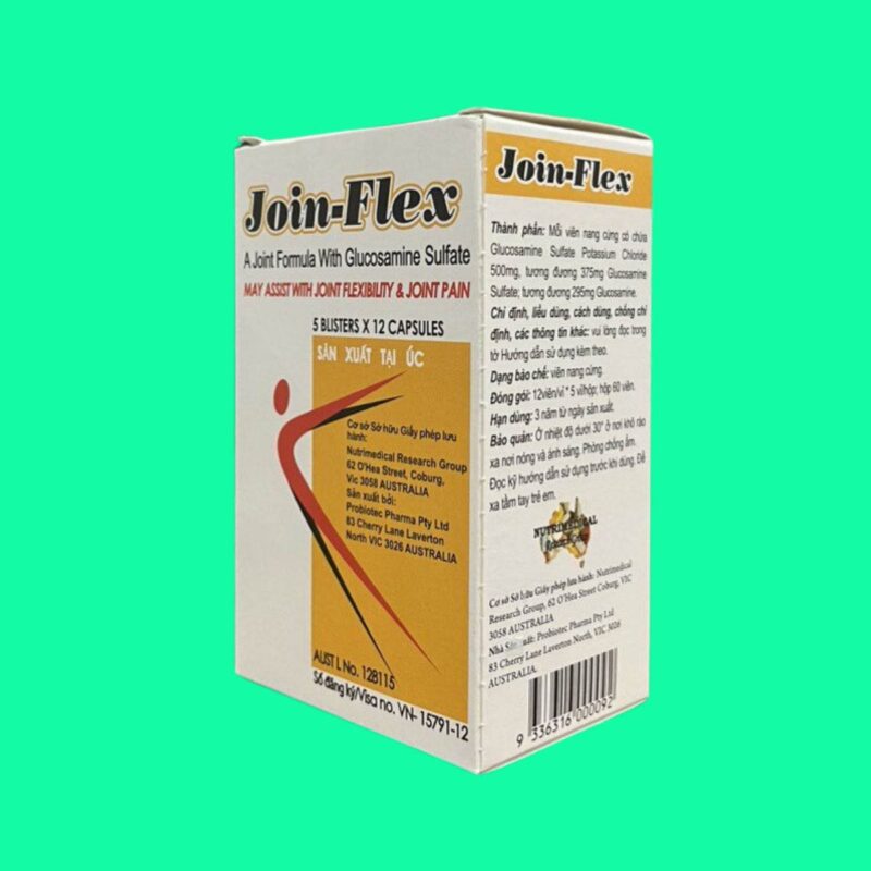 Join Flex Program Thuốc Join-Flex: Hỗ trợ tăng cường sức khỏe xương khớp - Dược sĩ Lưu ...