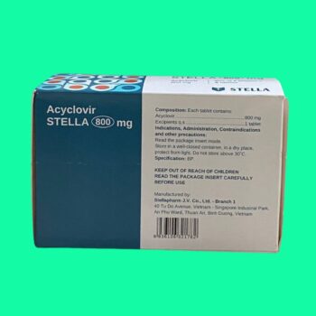 Acyclovir Stella 800mg