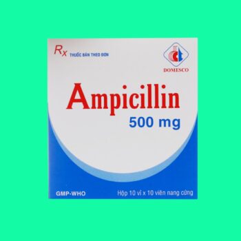 Ampicillin 500mg Domesco điều trị nhiễm khuẩn