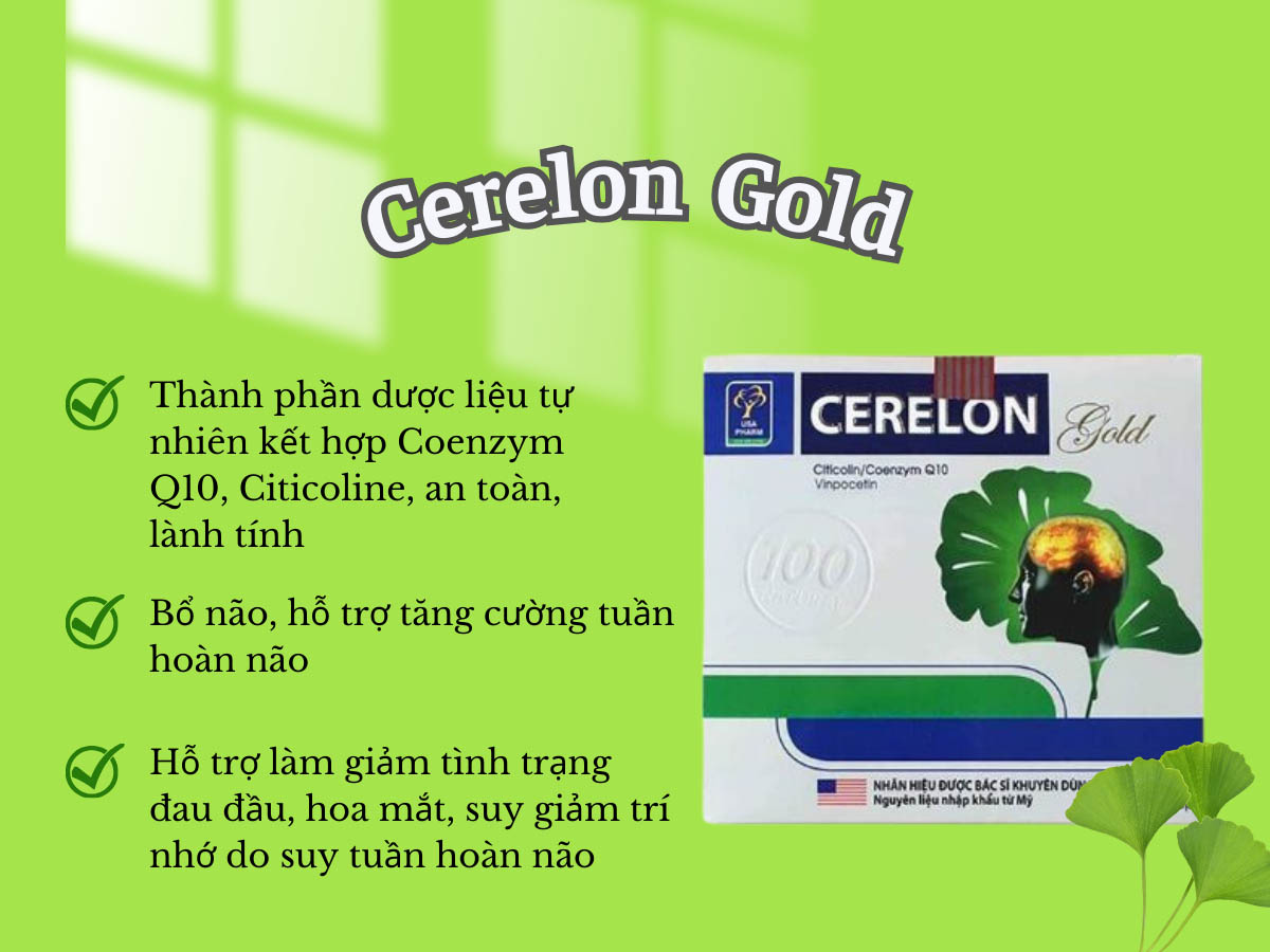 Cerelon Gold Francepharm (trắng)