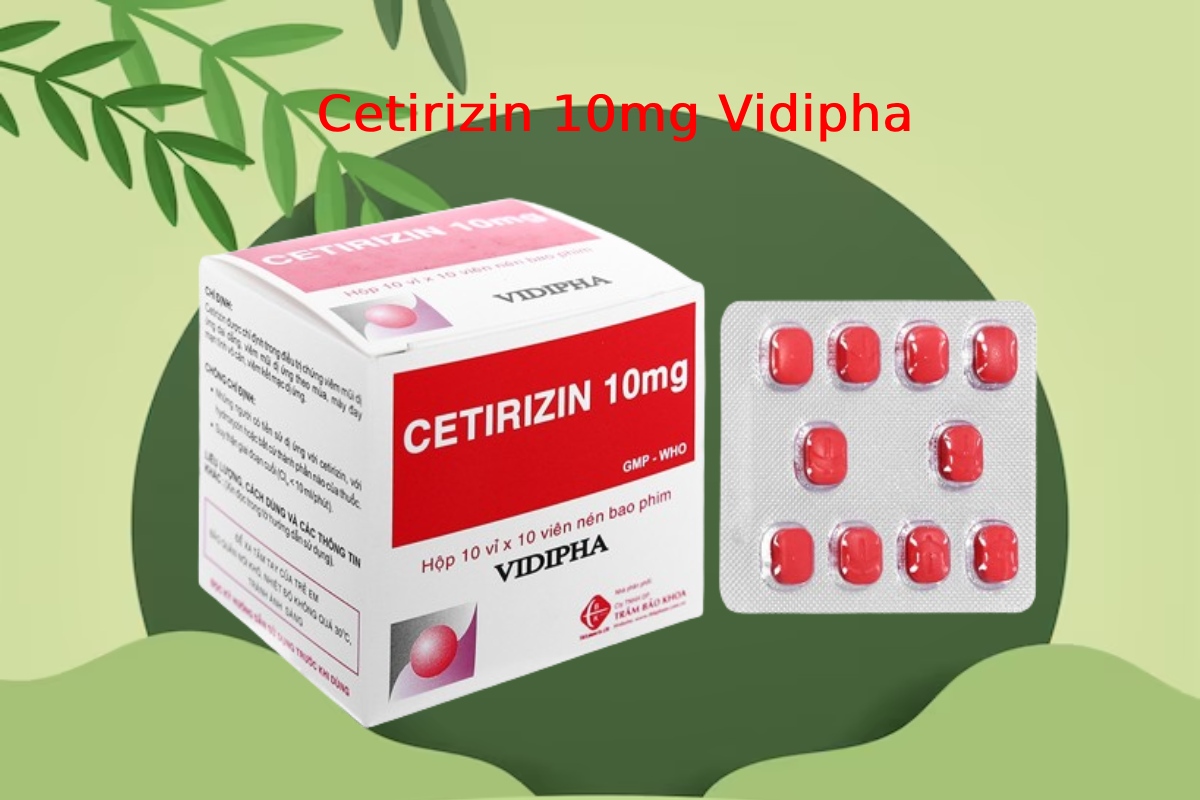 Cetirizin 10mg Vidipha