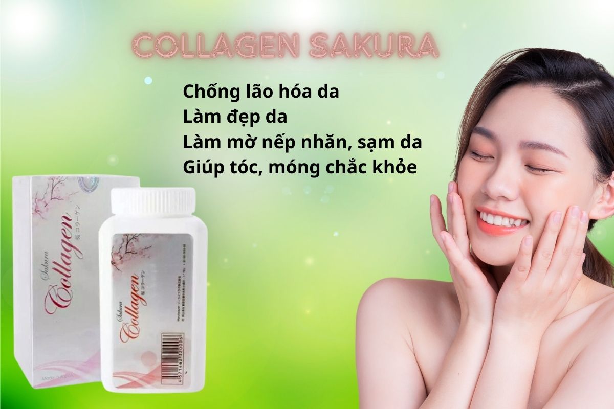 Công dụng của Collagen Sakura