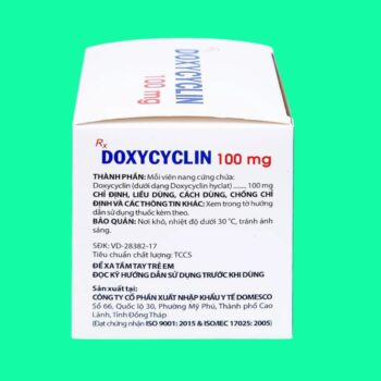 Doxycyclin 100mg Domesco
