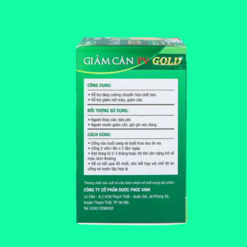 Giảm Cân PV Gold